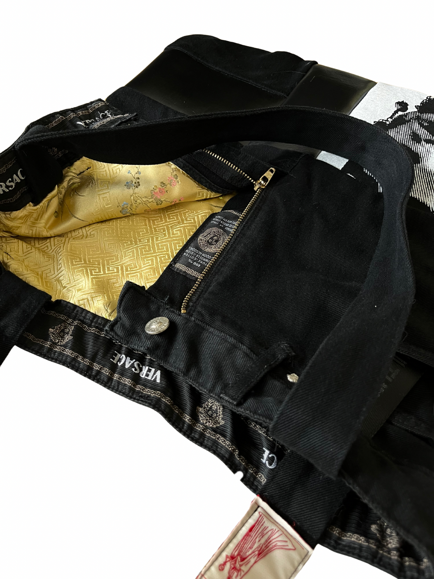 BLACK STAR TOTE BAG