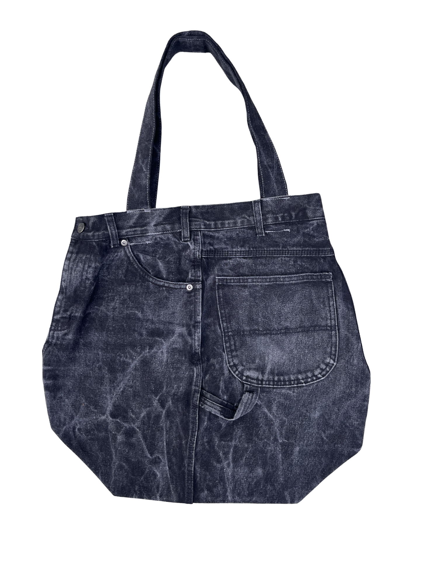 CARPENTER DENIM TOTE VINTAGE BLACK