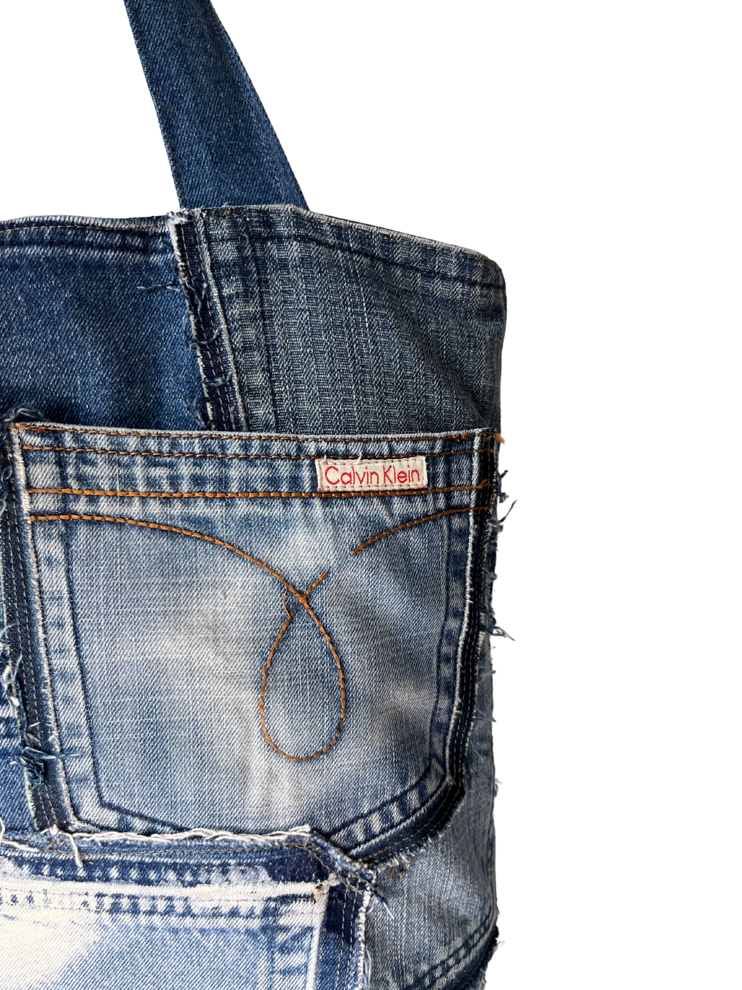 PATCHWORK POCKETS TOTE