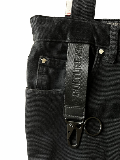 BLACK STAR TOTE BAG