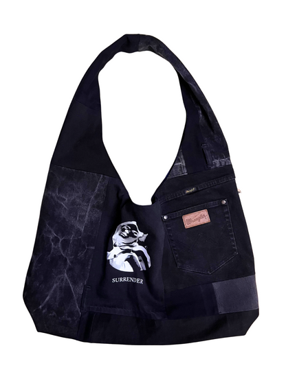 SURRENDER DENIM SLOUCH BAG