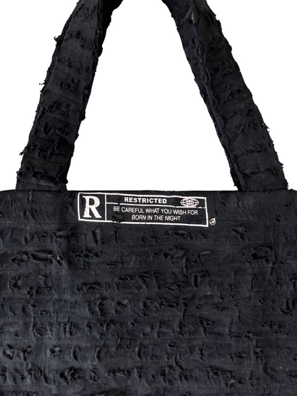 DISTRESSED TOTE BAG