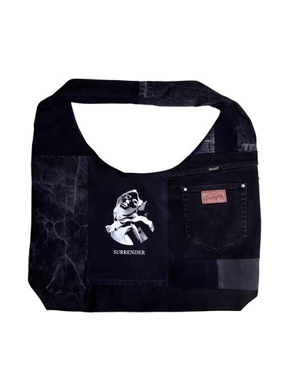 SURRENDER DENIM SLOUCH BAG