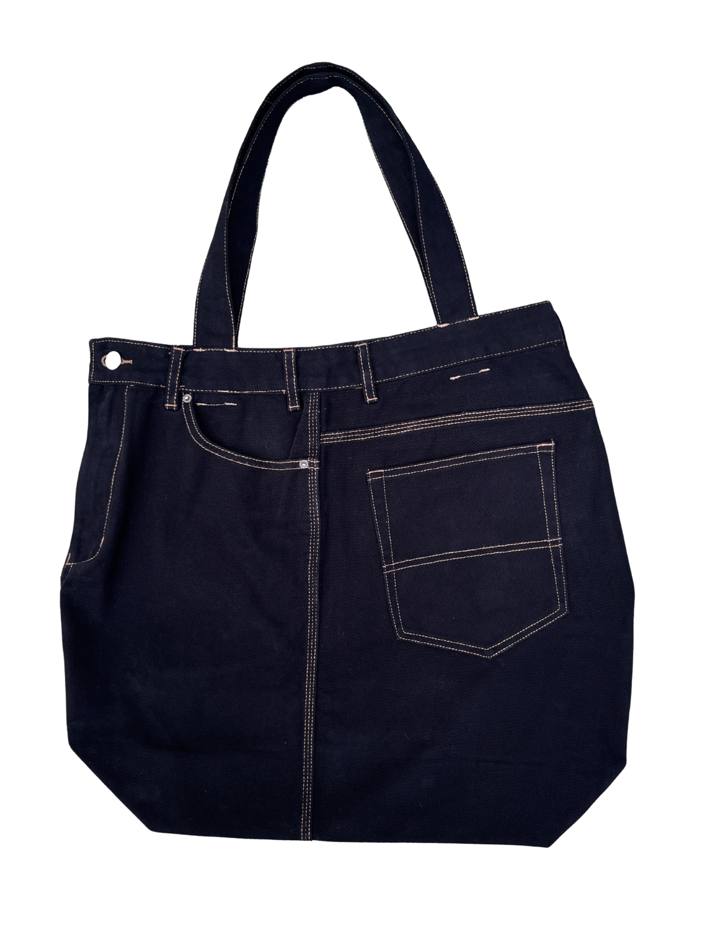 CARPENTER DENIM TOTE BLACK