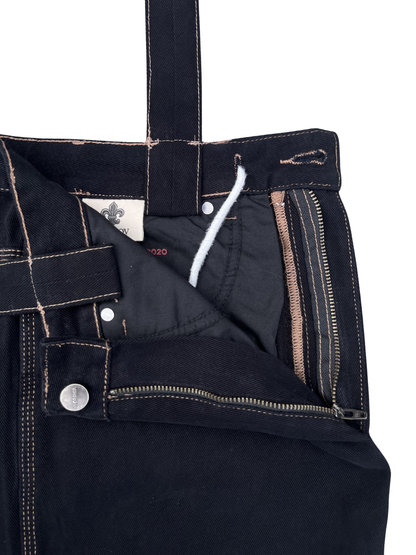 CARPENTER DENIM TOTE BLACK