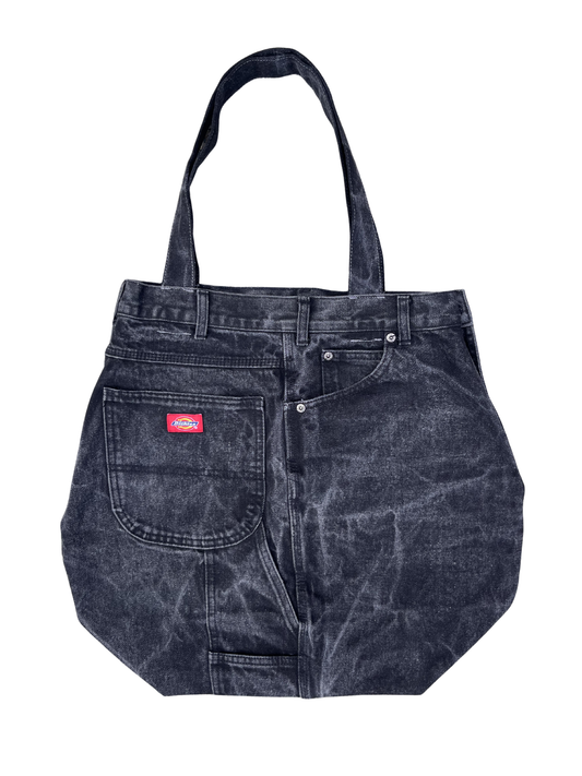 CARPENTER DENIM TOTE VINTAGE BLACK